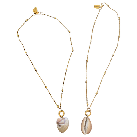 Shell Satellite Necklaces