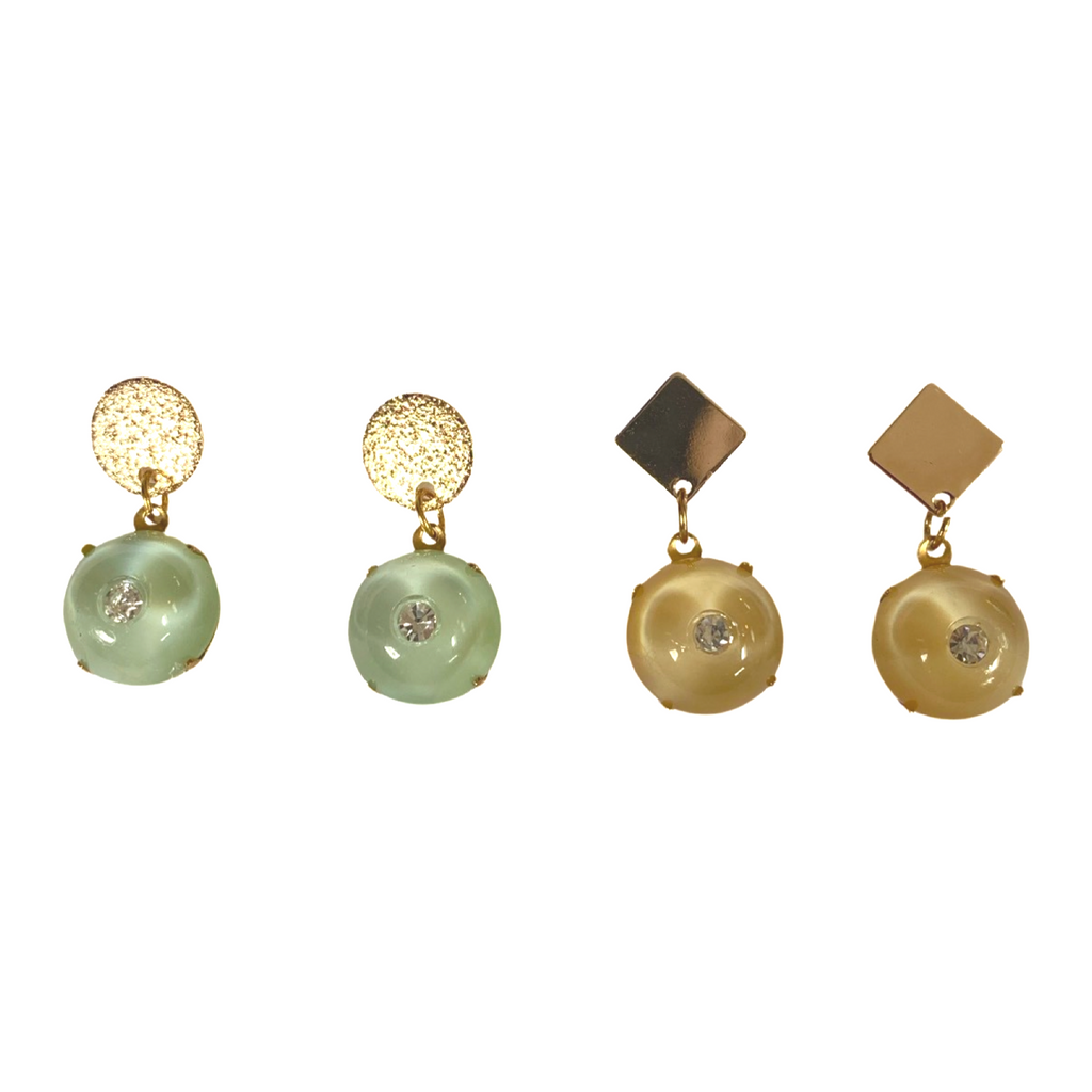 Moonstone Drop earrings