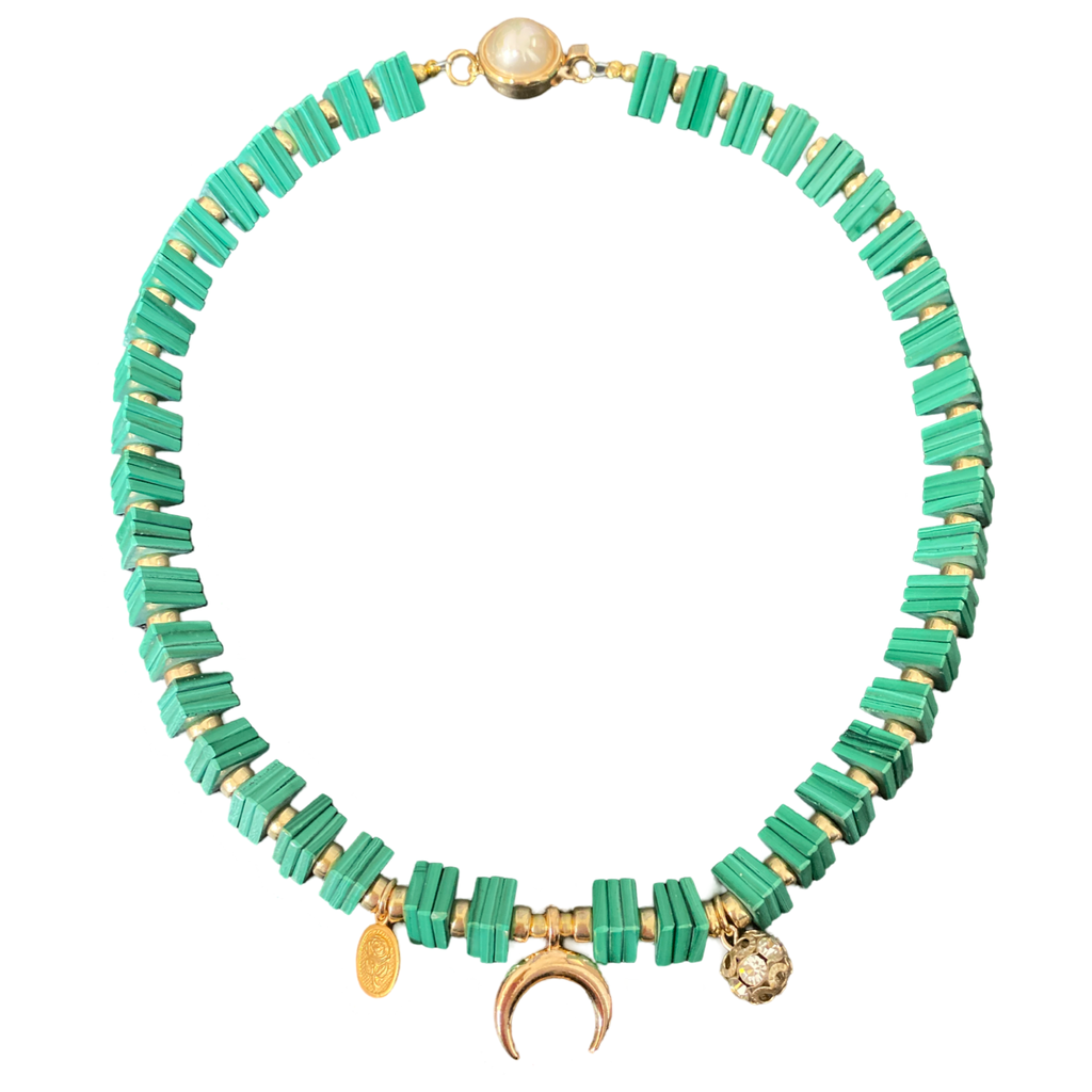 Charming Malachite Necklace