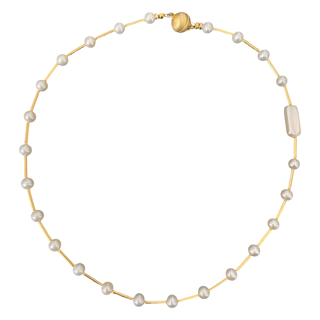 Pearl Satellite Necklaces