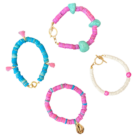 Shell bracelets