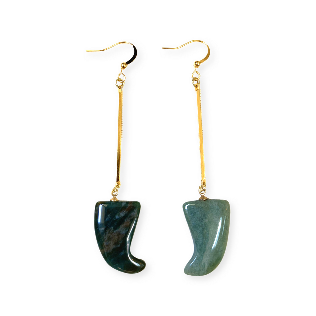 Jasper Drop Earrings