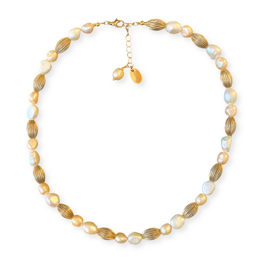 Just Peachy necklace