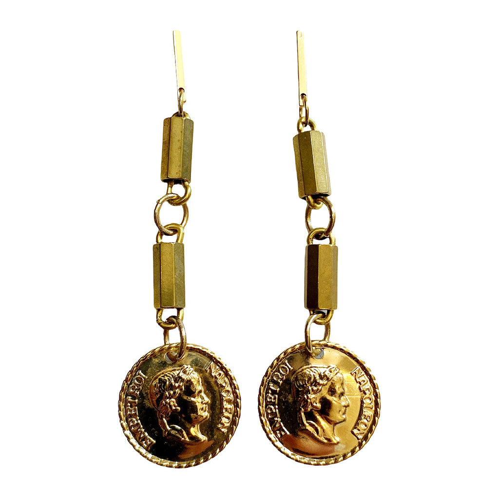 Napoleon emperor earrings