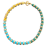 Double wrap bracelet + necklace