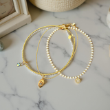 Golden Scarab Necklace