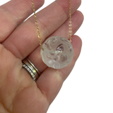Floral Quartz Necklace