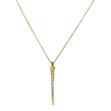 Long dagger necklace