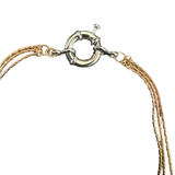 Mixed Metal Coin Necklace