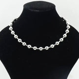 Large ball chain necklaces