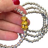 Golden Gummy Bear Bracelet