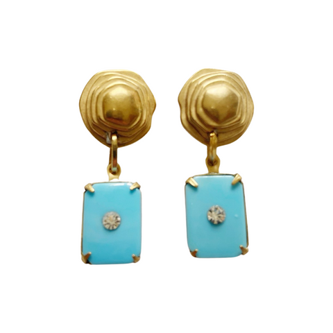 Tiffany Blue drop earrings