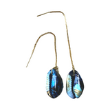 Colorful Shell earring threaders