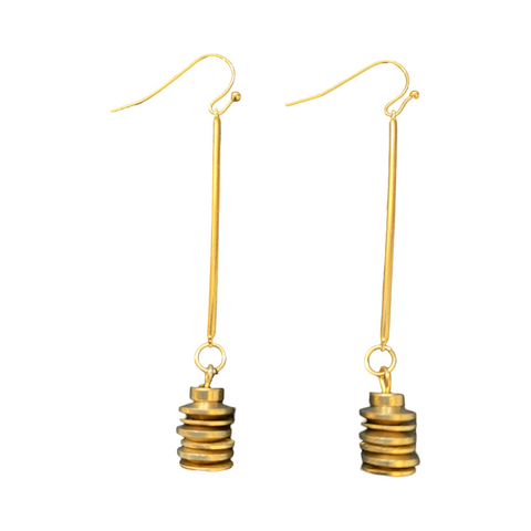 Stacked Drop Earrings