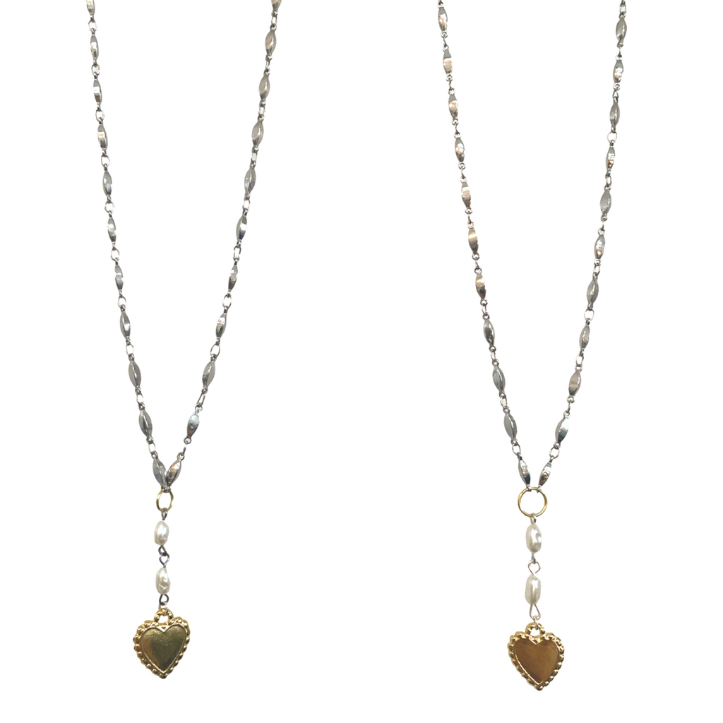 Heart Drop Necklaces