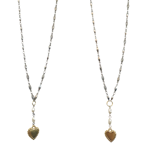 Heart Drop Necklaces