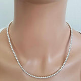 Gold and Silver Beaded Necklaces