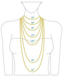 Charm necklaces
