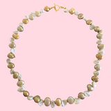 Mint Pearl Necklace