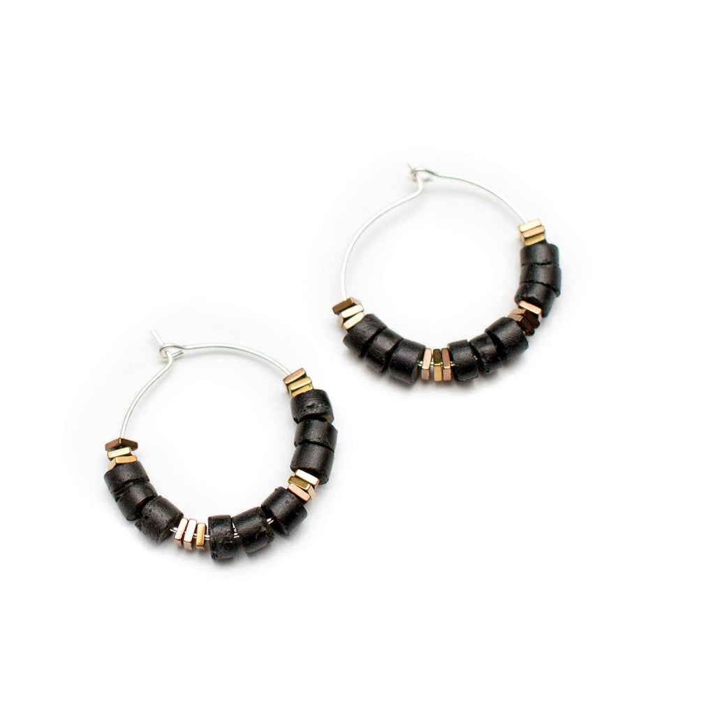 unique hoop earrings